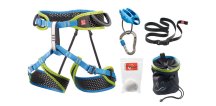Starting climbing set Ocún - sedák Twist basic, osma/kyblík, karabina, MG pytlík+pásek, maglajz
